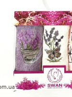 Набор кухонных полотенец SWAN lavanda 3шт. 30х50 — изображение 6