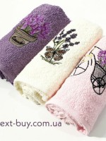 Набор кухонных полотенец SWAN lavanda 3шт. 30х50 — изображение 3