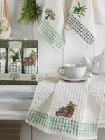 Набор кухонных полотенец Nilteks Olive 3шт. 35х50