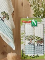 Набір кухонних рушників Nilens olive 2шт. 50х70см