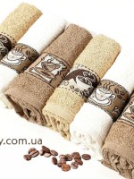 Набір кухонних полотенців Merzuka Coffee 6шт. 40х60