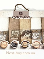 Набір кухонних полотенців Merzuka Coffee 6шт. 40х60 - Зображення 2