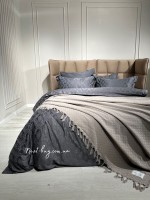 Maison D'or Paris My Favorite плед з бахромою беж 180х220 - Зображення 6