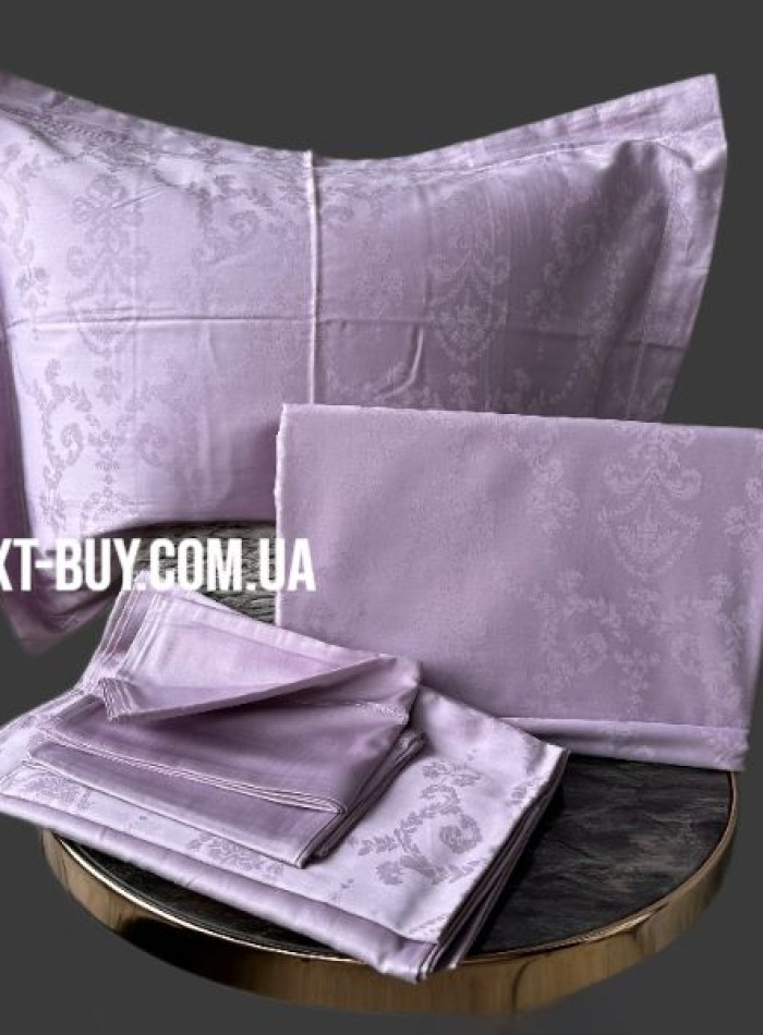 Maison D'or Mirabella Lilac постельное белье 160x220см(2шт) сатин жаккард — изображение 4