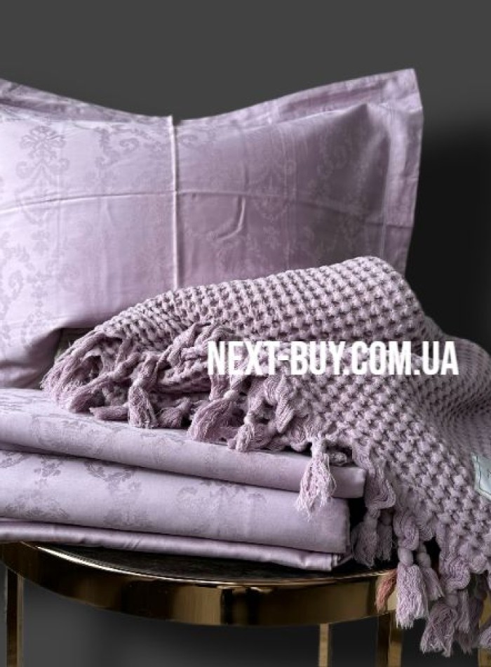 Maison D'or Mirabella Lilac постільна білизна 200x220см сатин - Зображення 4