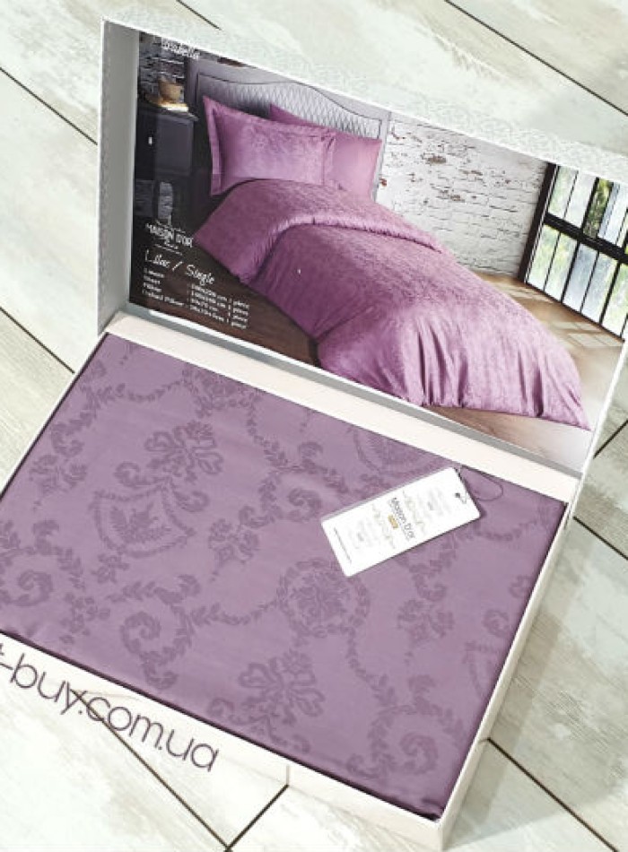 Maison D'or Mirabella Lilac постільна білизна 160x220см сатин - Зображення 2