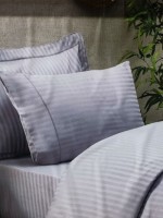 Maison D'or New Rails Grey постельное белье 200x220см сатин жаккард серый — изображение 2