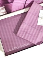 Maison D'or New Rails Lilac постільна білизна Maison 200x220см сатин - Зображення 3