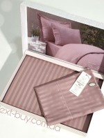 Maison D'or New Rails Rose постільна білизна 200x220см сатин рожевий - Зображення 3