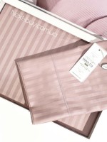 Maison D'or New Rails Rose постільна білизна 200x220см сатин рожевий - Зображення 4