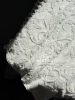 Maison D'or Paris Sanda Bedspread махрове простирадло-покривало з бахромою бавовна крем 220x240 - Зображення 3