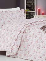 Maison D'or Lady Roses white постільна білизна полуторка 160х200 сатин