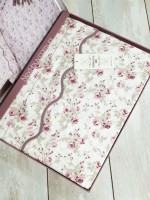 Maison D'or Lady Roses ecru-stone постільна білизна євро 200х220 сатин - Зображення 3