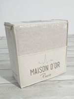 Постельное белье махровое Maison D'or Jaquard Stretcu Terry Set Krem 200x220см — изображение 2
