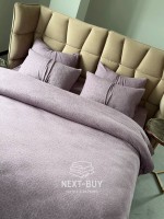 Постільна білизна махрова Maison D'or Jaquard Stretcu Terry Set Murdum 200x220см - Зображення 3