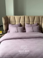 Постільна білизна махрова Maison D'or Jaquard Stretcu Terry Set Murdum 200x220см - Зображення 5