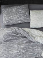 Постельное белье First Choice Flannel Larnell Grey евро 200х220 — изображение 3