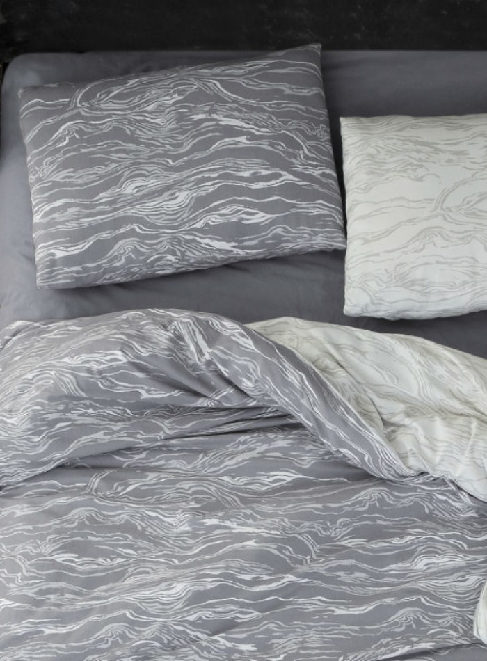 Постельное белье First Choice Flannel Larnell Grey евро 200х220 — изображение 3