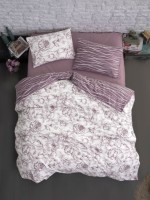 Постельное белье First Choice Flannel Rozen Powder евро 200х220