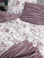 Постельное белье First Choice Flannel Rozen Powder евро 200х220 — изображение 2