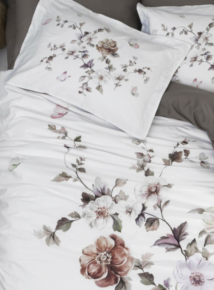 Постільна білизна First choice Martina Brown 3D Satin евро 200х220 - Зображення 3