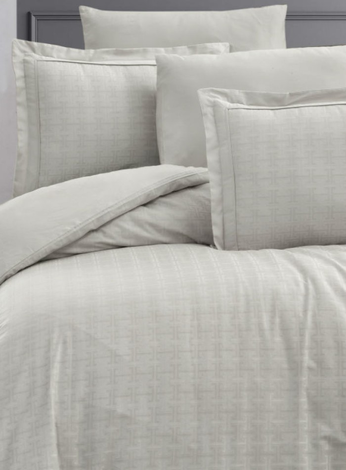Постільна білизна First choice Darcell Beige (250 TC Satin) евро 200х220 - Зображення 3