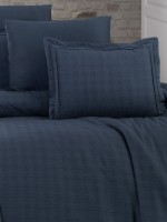 Постільна білизна First choice Darcell Denim (250 TC Satin) евро 200х220 - Зображення 3