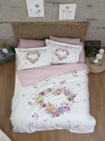 Постільна білизна First choice Misty 3D Satin евро 200х220