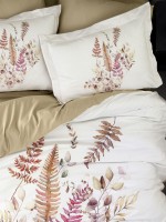 Постільна білизна First choice Sarnia Caramel 3D Satin евро 200х220 - Зображення 3