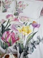 Постільна білизна First choice Pamira 3D Satin евро 200х220 - Зображення 2