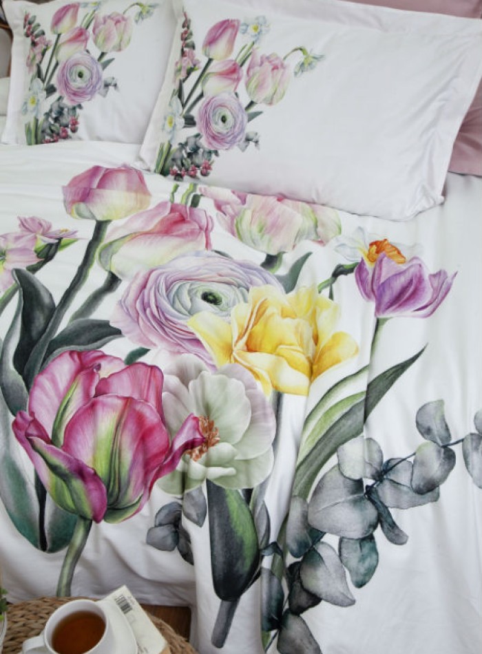 Постільна білизна First choice Pamira 3D Satin евро 200х220 - Зображення 2