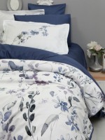 Постільна білизна First choice Moreno Blue 3D Satin евро 200х220 - Зображення 2