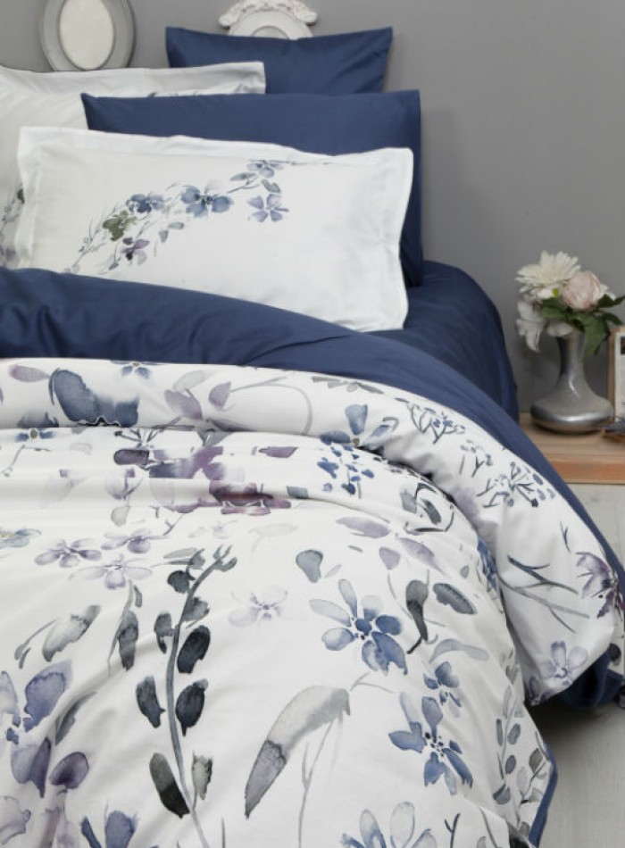 Постільна білизна First choice Moreno Blue 3D Satin евро 200х220 - Зображення 2