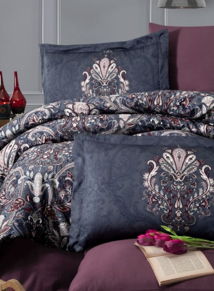 First Choice Aleron Rose постільна білизна сатин евро 200х220 - Зображення 2