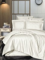 First choice Belda Cream постельное белье сатин-жаккард евро 200х220