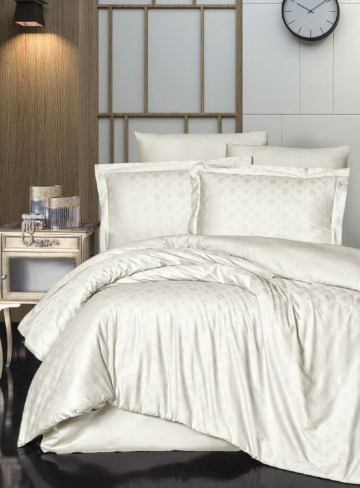 First choice Belda Cream постельное белье сатин-жаккард евро 200х220 — изображение 2