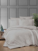 First choice Chackers champagne delux сатин постельное белье евро 200х220