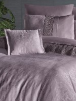 First choice Florenza lilac vip сатин постельное белье евро 200х220 — изображение 3