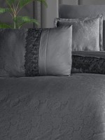 First choice Florenza smoke vip сатин постельное белье евро 200х220 — изображение 3