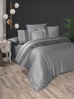 First choice Nessa сатин постільна білизна евро 200х220