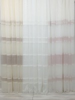Тюль лён с плетением Linen белый — изображение 8