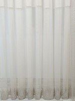 Тюль грек-сетка Low кофейный — изображение 3