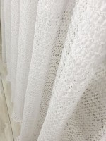 Тюль плетінка Pletinnya білий - Зображення 4