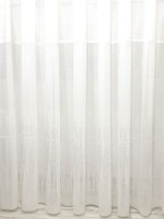 Тюль з візерунком грек-сітка Scheme білий - Зображення 3