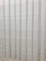 Тюль лён с плетением Linen белый — изображение 2