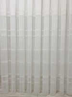 Тюль лён с плетением Linen белый — изображение 3