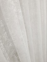 Тюль сітка з вкрапленнями Velvet білий - Зображення 4