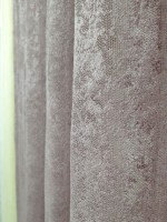 Тюль сетка с вкраплениями Velvet фиолетовый — изображение 5