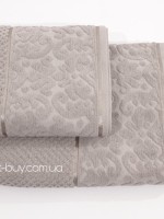 Махровое полотенце для лица Cestepe Delina 50х90 бежевое Турция — изображение 3