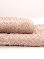 Махровое полотенце для бани Cestepe lux Desa 70х140 персиковый Турция